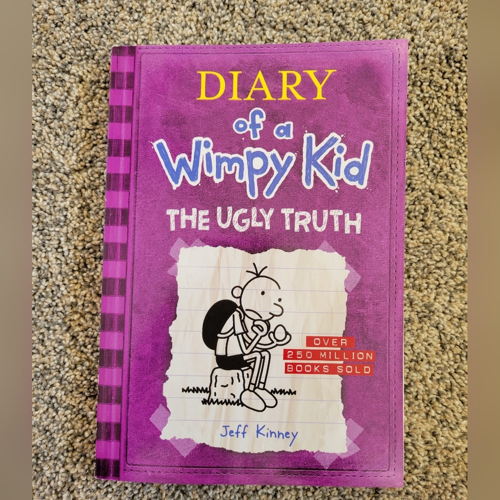 New Diary of a Wimpy Kid The Ugly Truth paperback book
